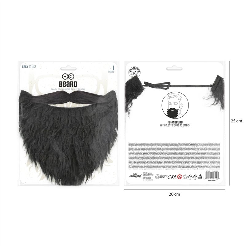 Fullsk&auml;gg - Svart sk&auml;gg