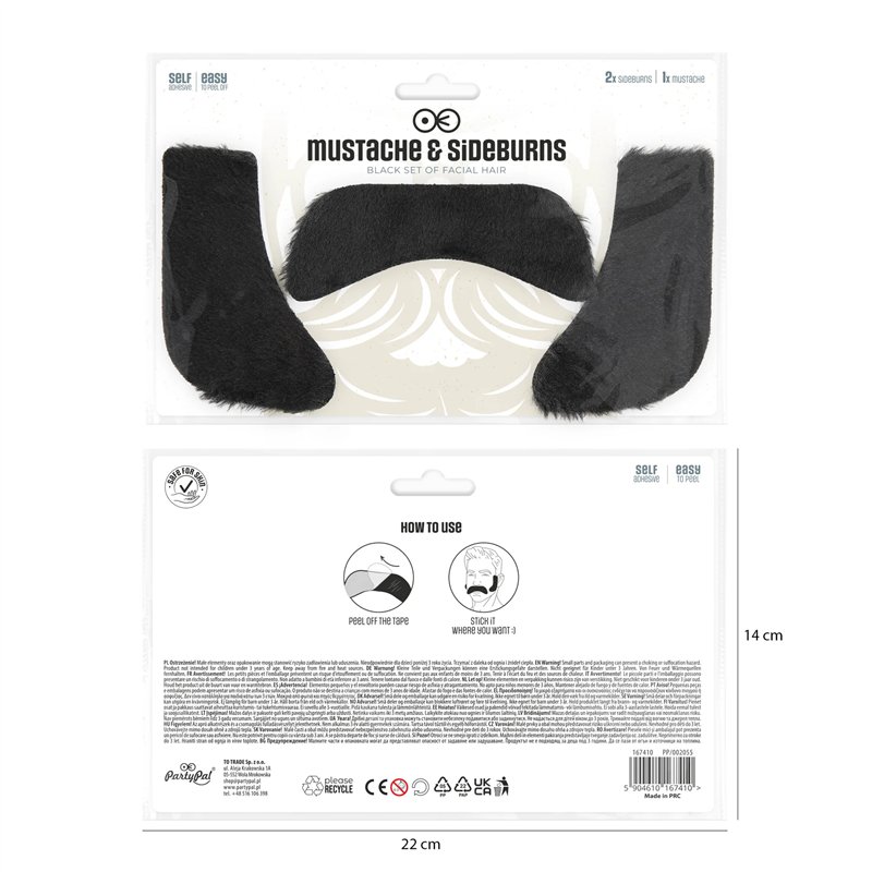 Fullsk&auml;gg - Svart sk&auml;gg