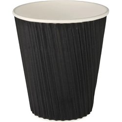 25 st Bio-kaffemuggar 500ml Gröna Dubbelvägg – Hållbar elegans till festen