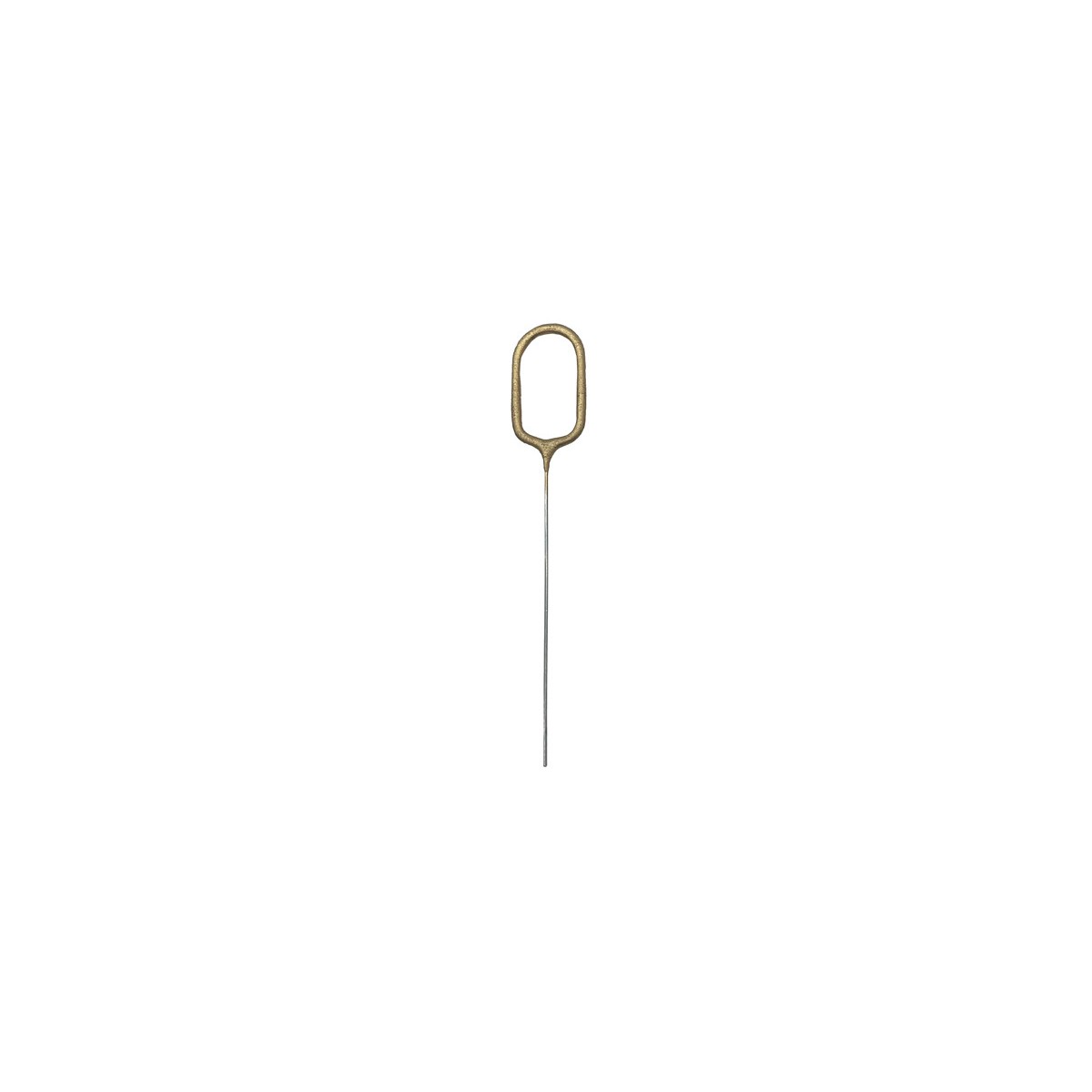 Sparkler Number 0, gold, 15 cm Sparkler Number 0, gold, 15 cm