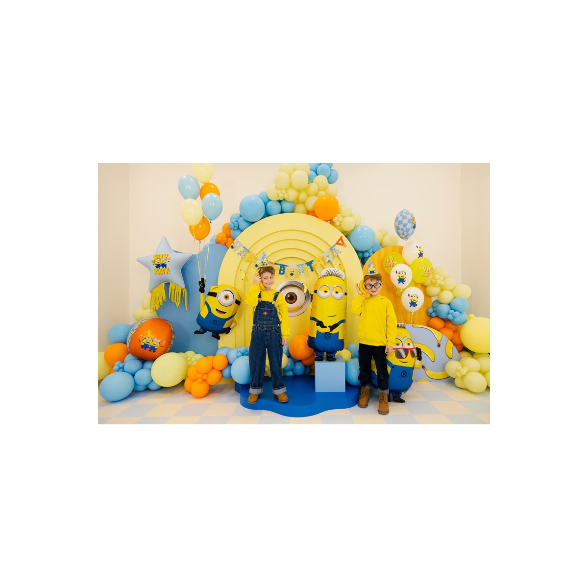 Hats Minions, 16 cm, mix (1 pkt / 6 pc.) Hats Minions, 16 cm, mix (1 pkt / 6 pc.)