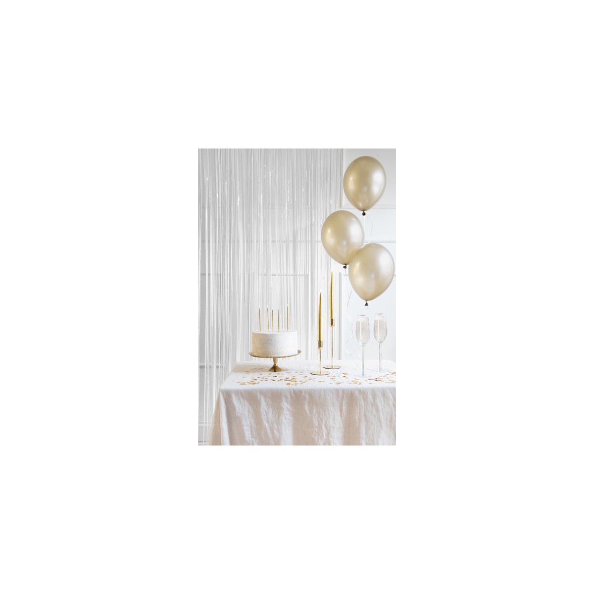 Party curtain, white, 100x200cm Party curtain, white, 100x200cm