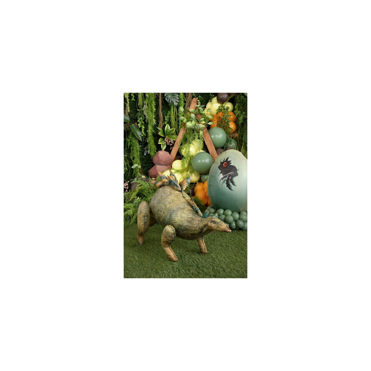 Foil balloon Jurassic World Stegosaurus, 112x51 cm, mix