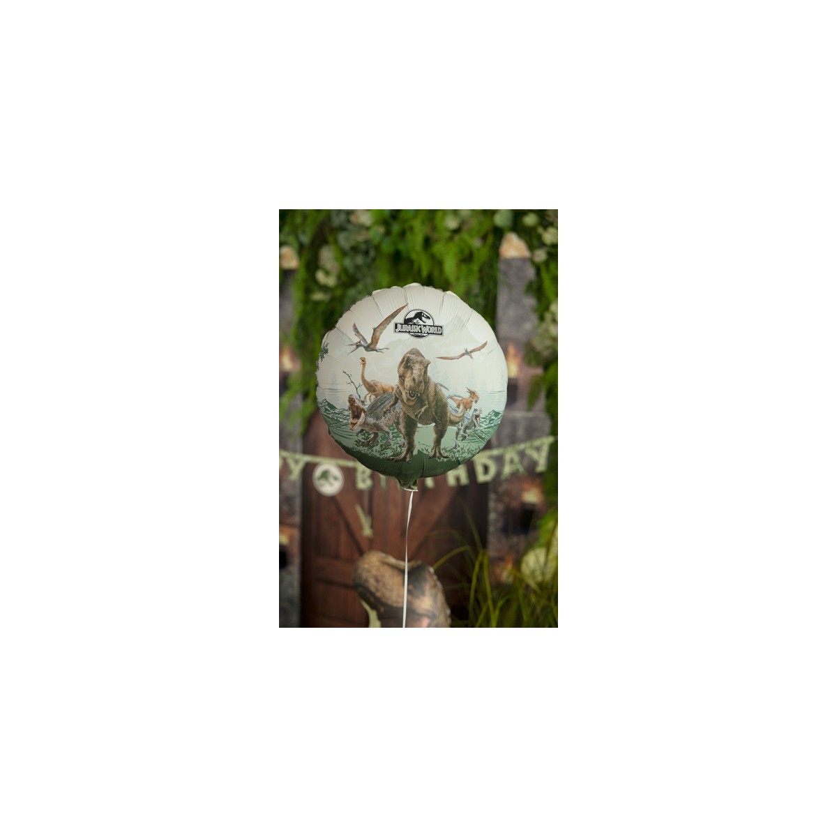 Foil balloon tablet Jurassic World, 35x35 cm, mix