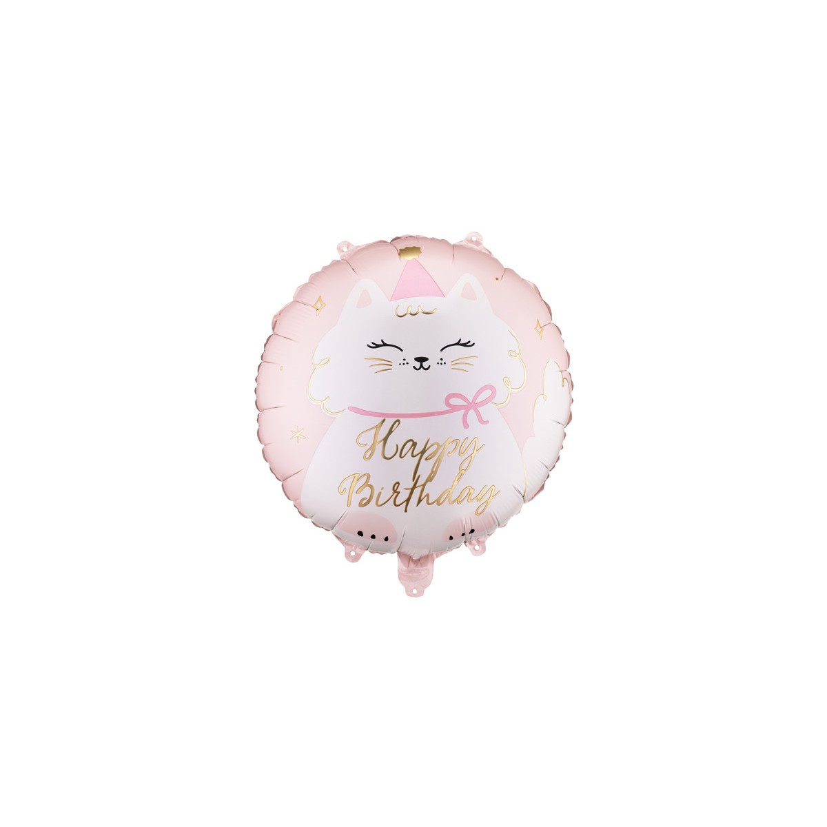 Foil Balloon Disc Kitty, 35x35 cm, mix Foil Balloon Disc Kitty, 35x35 cm, mix