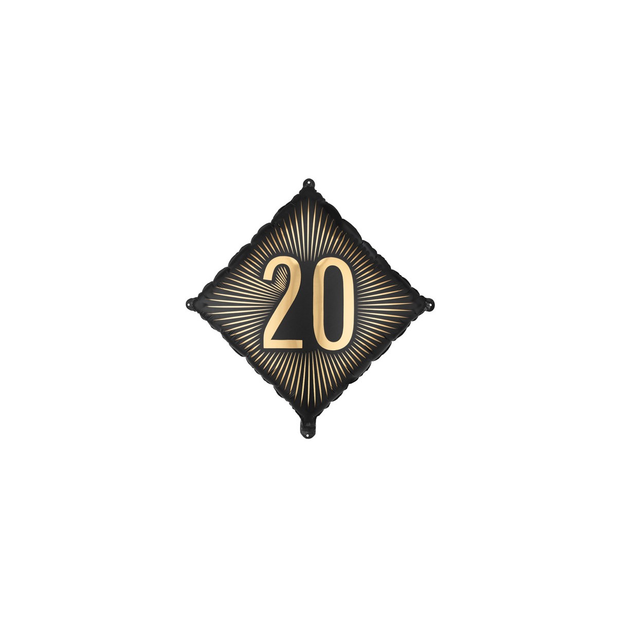 Foil Balloon ''20'', 46x46 cm, mix Foil Balloon ''20'', 46x46 cm, mix