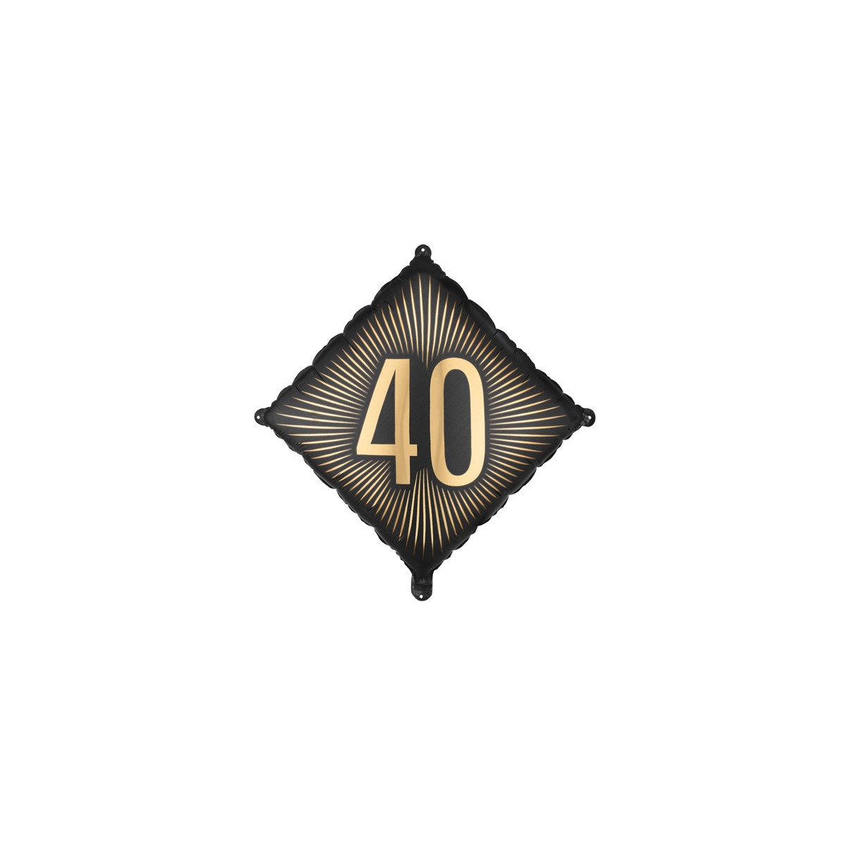Foil Balloon ''40'', 46x46 cm, mix Foil Balloon ''40'', 46x46 cm, mix