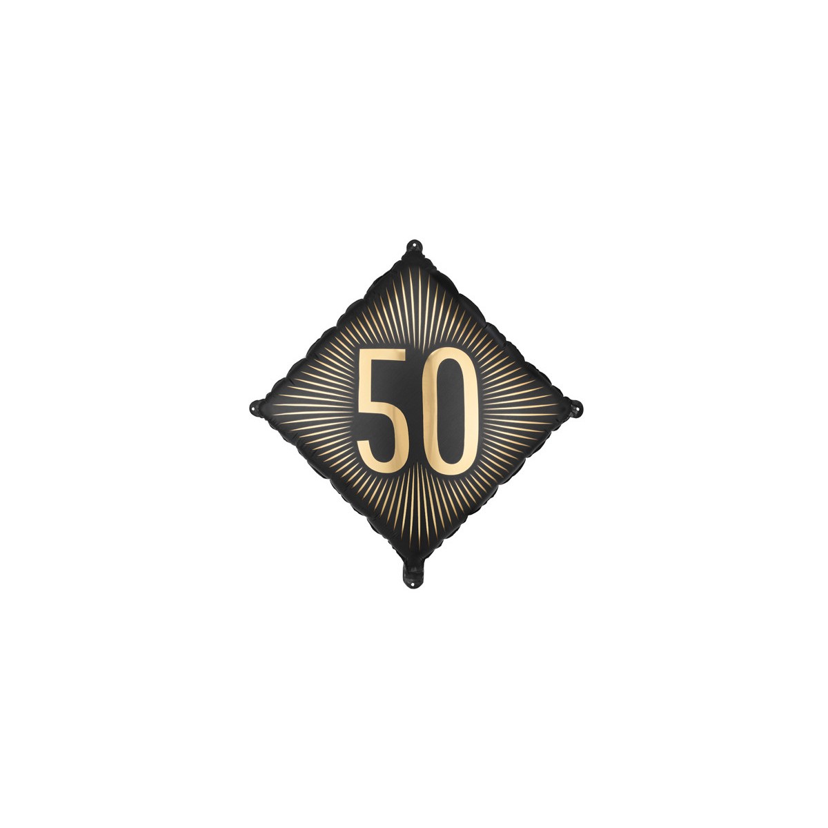 Foil Balloon ''50'', 46x46 cm, mix Foil Balloon ''50'', 46x46 cm, mix