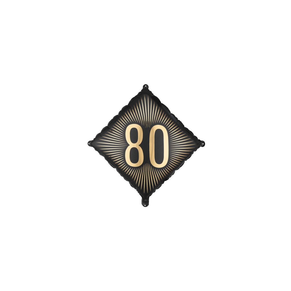 Foil Balloon ''80'', 46x46 cm, mix Foil Balloon ''80'', 46x46 cm, mix