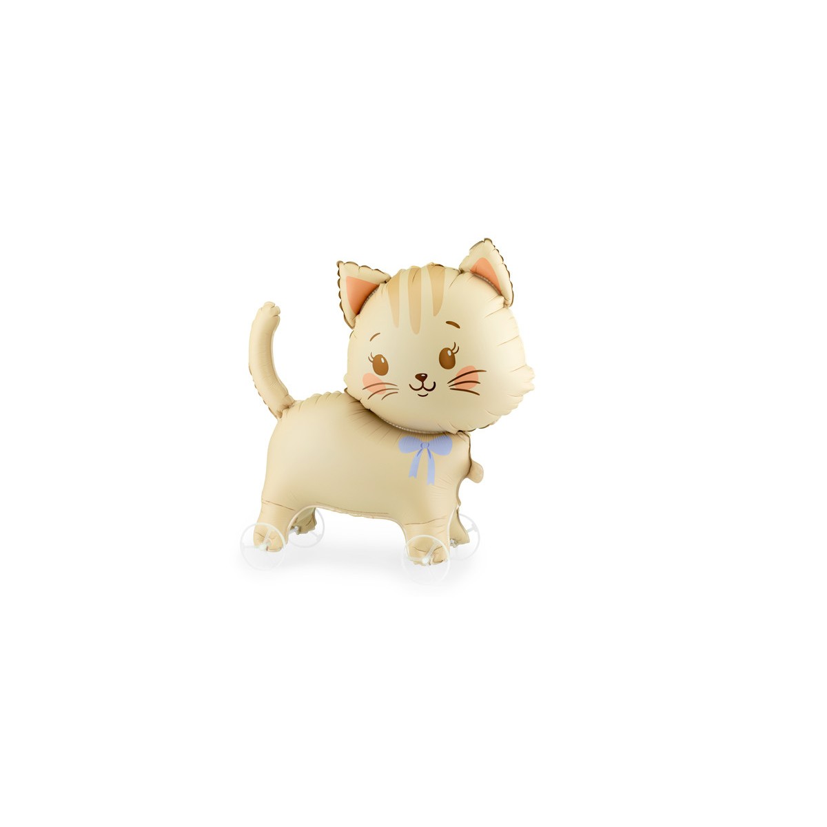 Foil balloon Cat on wheels, 61x65 cm, mix Foil balloon Cat on wheels, 61x65 cm, mix