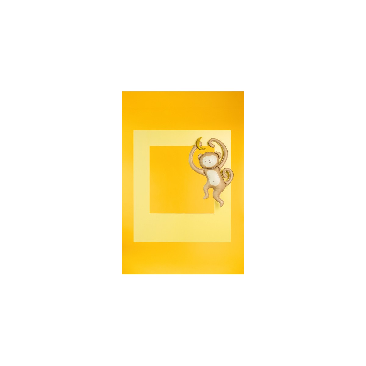 Foil balloon Monkey, 51x88 cm, mix Foil balloon Monkey, 51x88 cm, mix