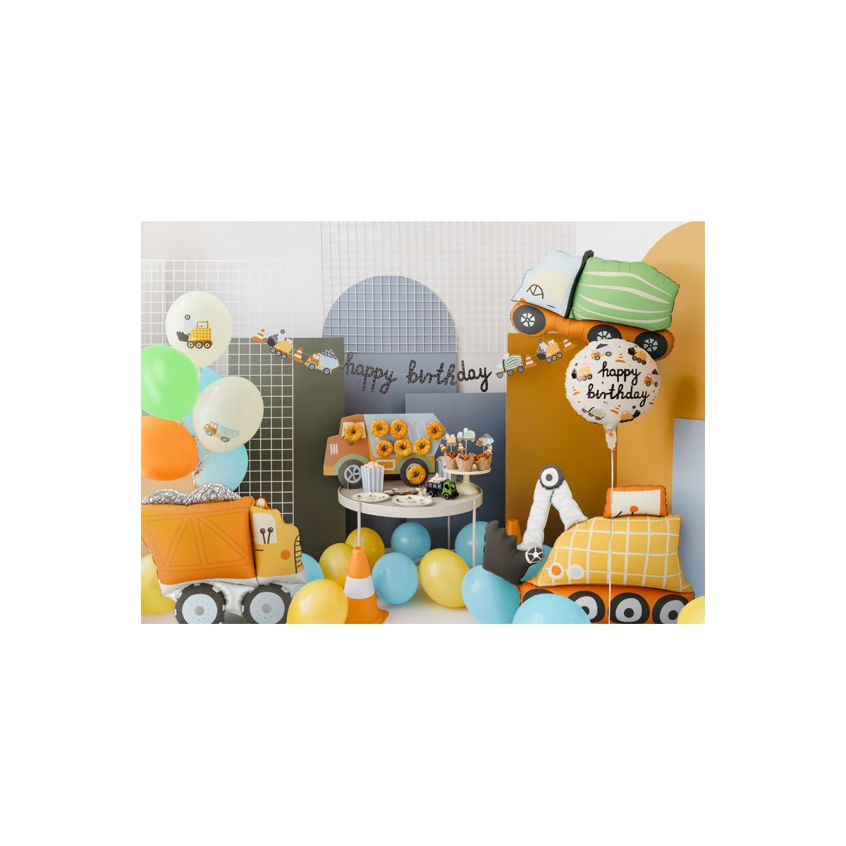Foil balloon Truck, 87x69 cm, mix Foil balloon Truck, 87x69 cm, mix