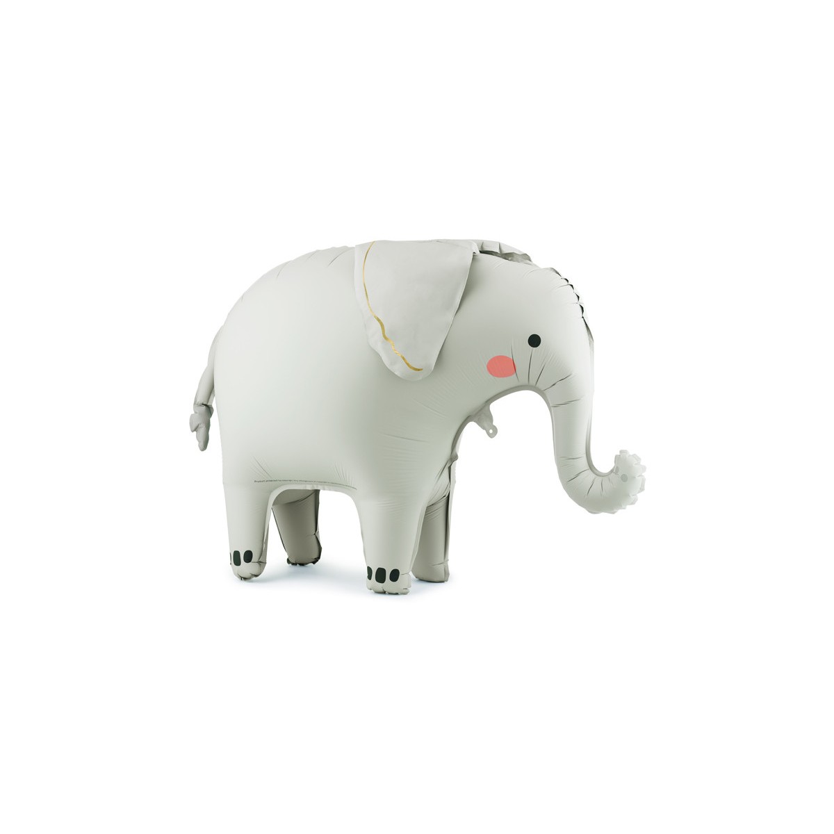 Standing foil balloon Elephant, 91x61 cm, mix Standing foil balloon Elephant, 91x61 cm, mix