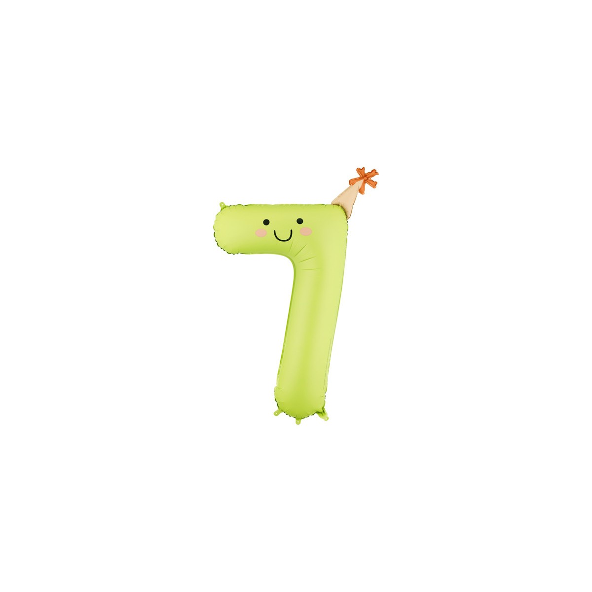 Foil balloon Number ''7'', 86cm, light green Foil balloon Number ''7'', 86cm, light green