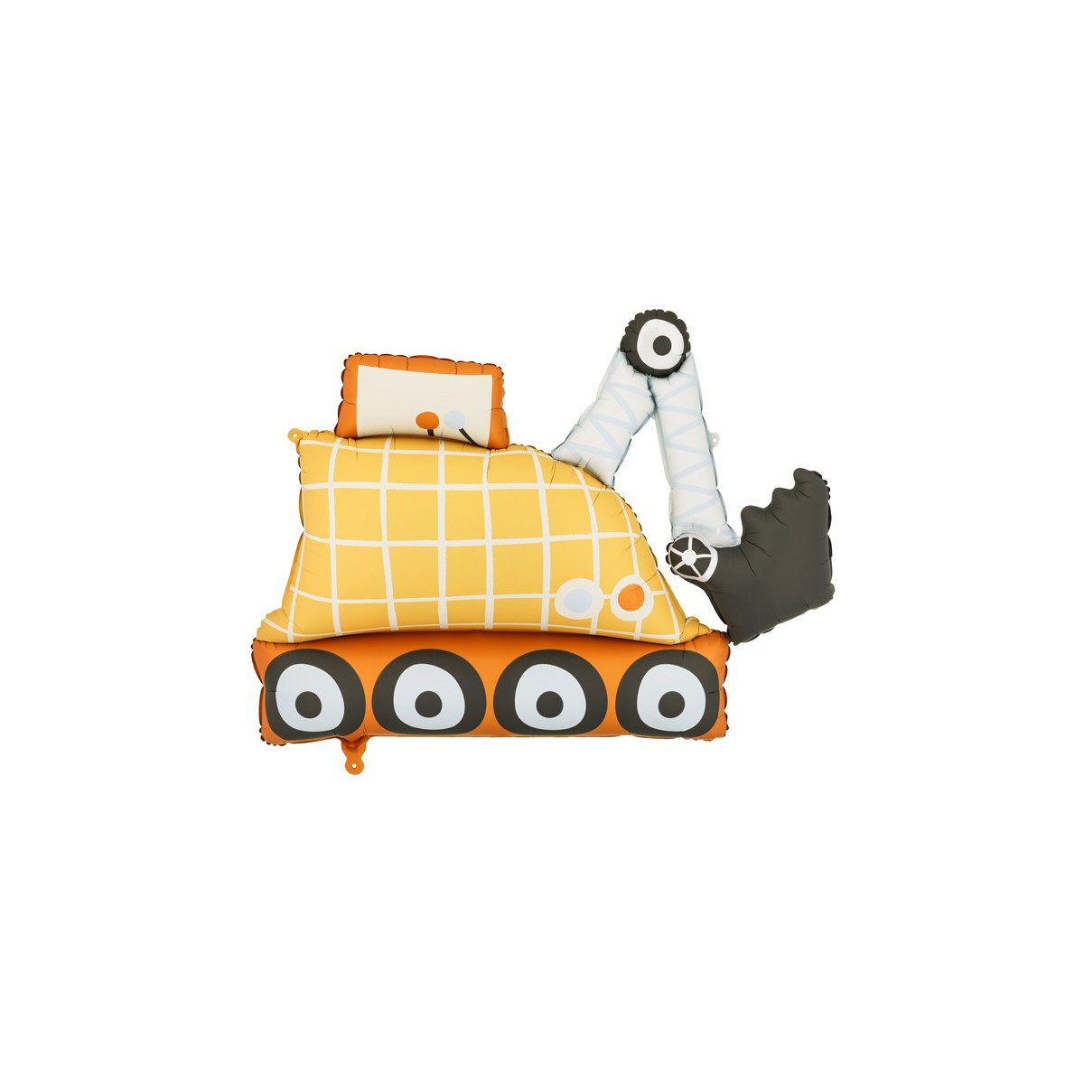 Foil balloon Excavator, 93x68 cm, mix Foil balloon Excavator, 93x68 cm, mix