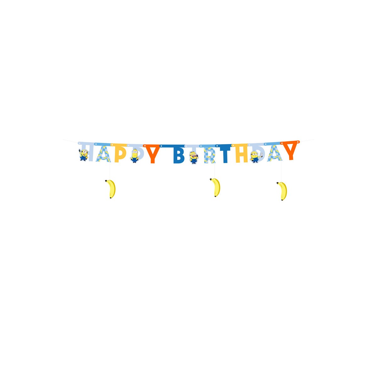 Banner Happy Birthday Minions, 50x153 cm Banner Happy Birthday Minions, 50x153 cm