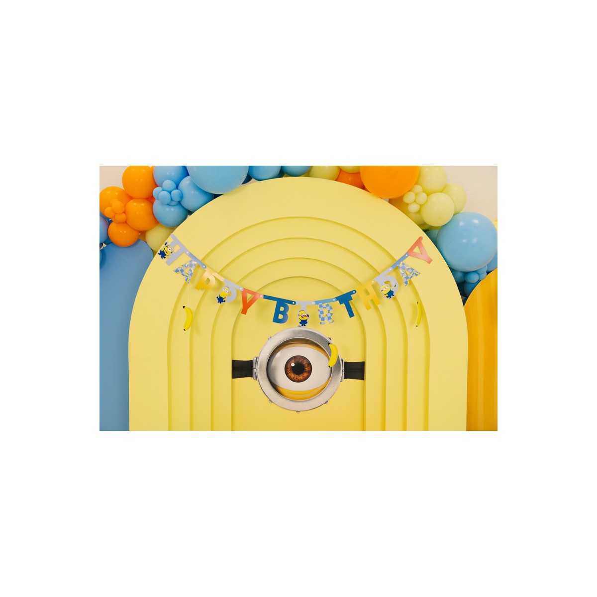 Banner Happy Birthday Minions, 50x153 cm Banner Happy Birthday Minions, 50x153 cm