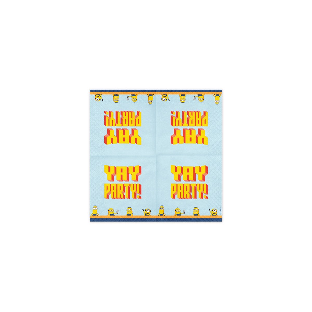 Napkins Minions, 33x33 cm, mix (1 pkt / 20 pc.) Napkins Minions, 33x33 cm, mix (1 pkt / 20 pc.)
