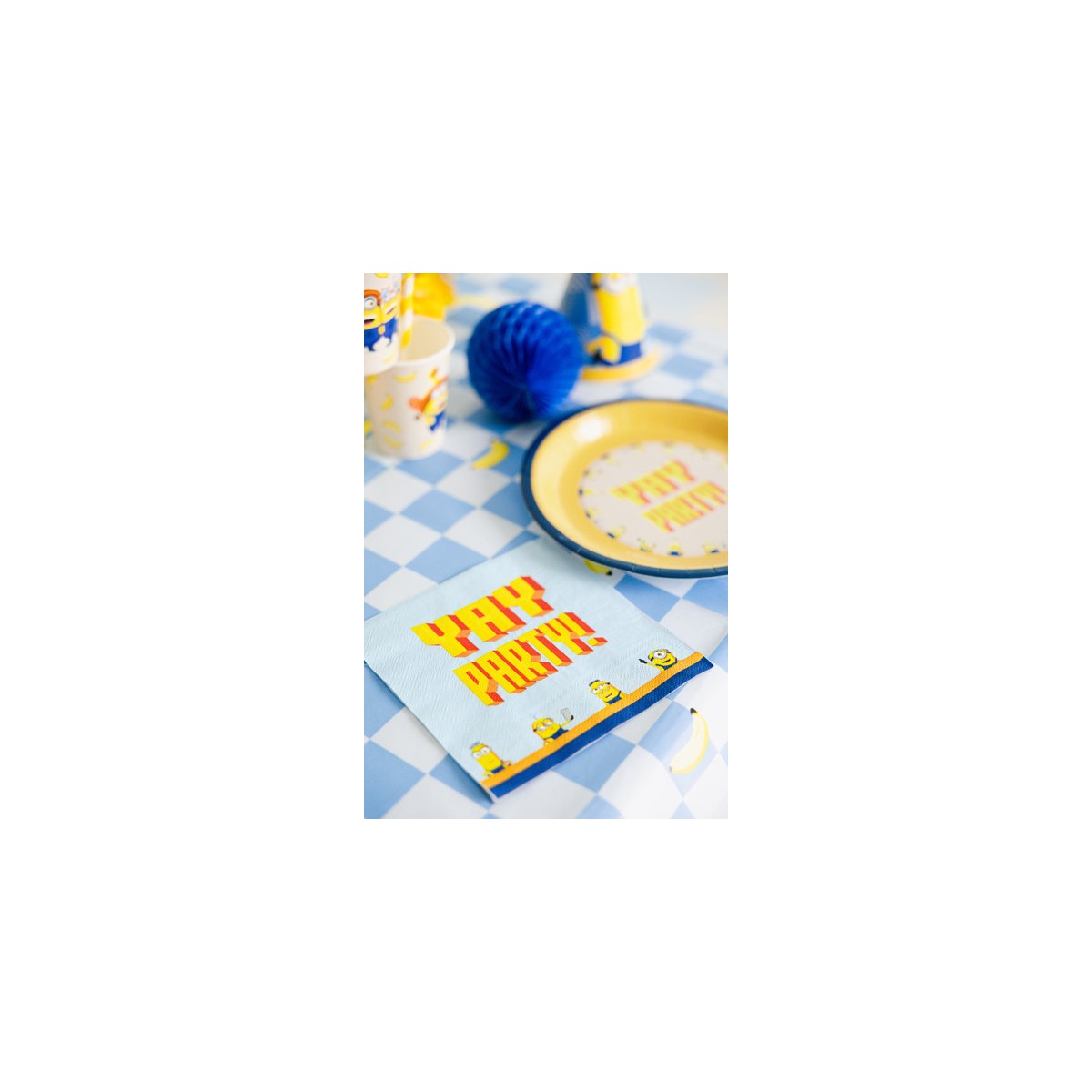 Napkins Minions, 33x33 cm, mix (1 pkt / 20 pc.) Napkins Minions, 33x33 cm, mix (1 pkt / 20 pc.)