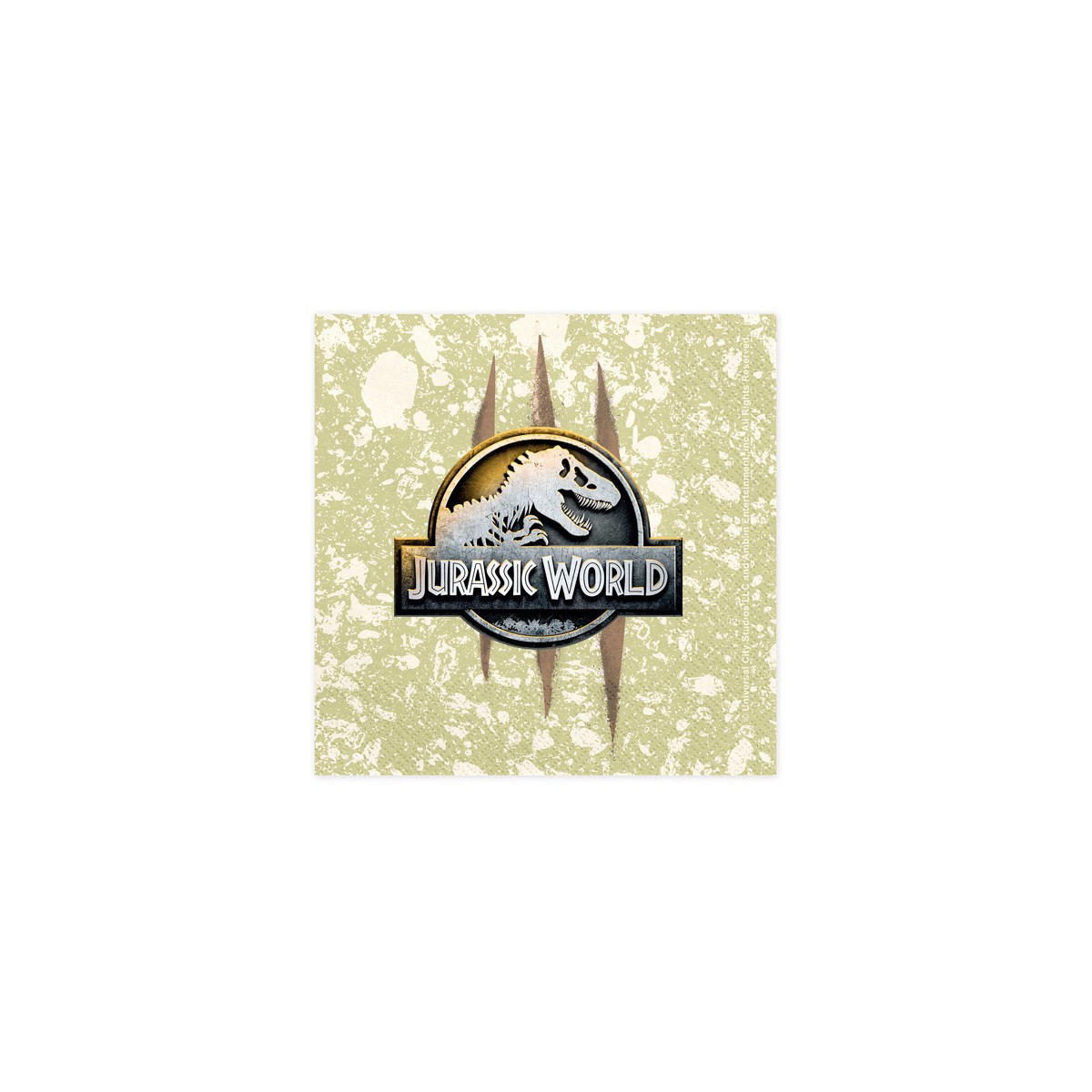 Napkins Jurassic World, 33x33 cm, mix (1 pkt / 20 pc.) Napkins Jurassic World, 33x33 cm, mix (1 pkt / 20 pc.)