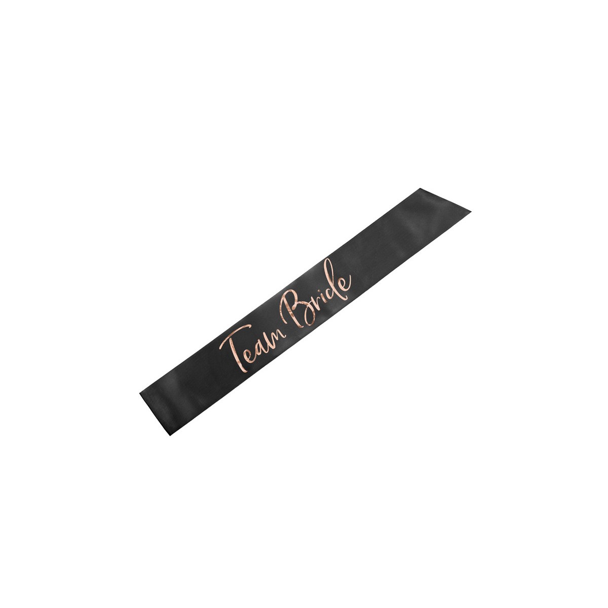Team Bride sash, black, 75 cm Team Bride sash, black, 75 cm