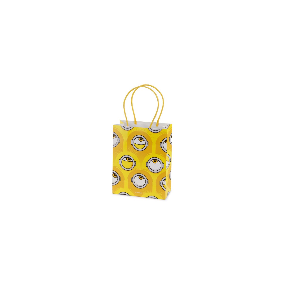 GIft bags Minions, 12x15.5x6 cm, yellow (1 pkt / 6 pc.) GIft bags Minions, 12x15.5x6 cm, yellow (1 pkt / 6 pc.)