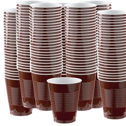 100 st Eng&aring;ngsmuggar Brun 18 cl PP-plast &ndash; Elegant & smidig till festen