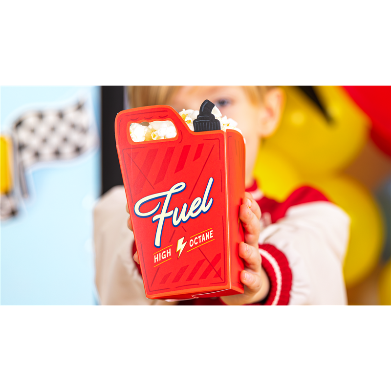 6 st Popcornboxar Festliga f&auml;rger 7x7x12 cm &ndash; G&ouml;r snackbordet oemotst&aring;ndligt!