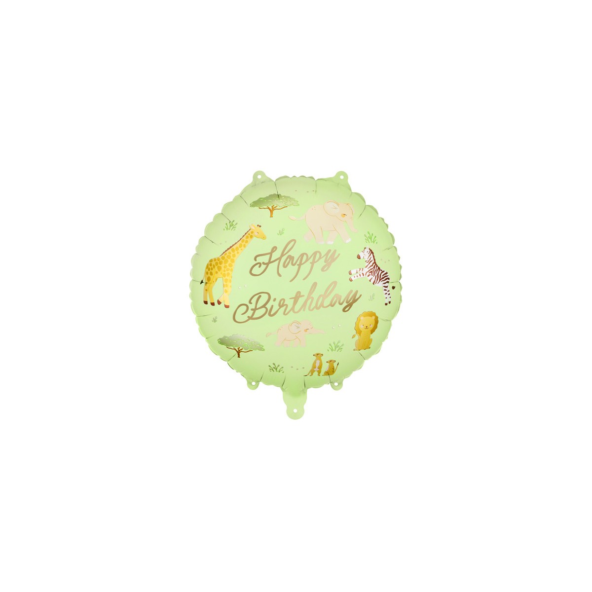 Foil balloon tablet ''Happy Birthday'' Safari, 35x35 cm, mix Foil balloon tablet ''Happy Birthday'' Safari, 35x35 cm, mix