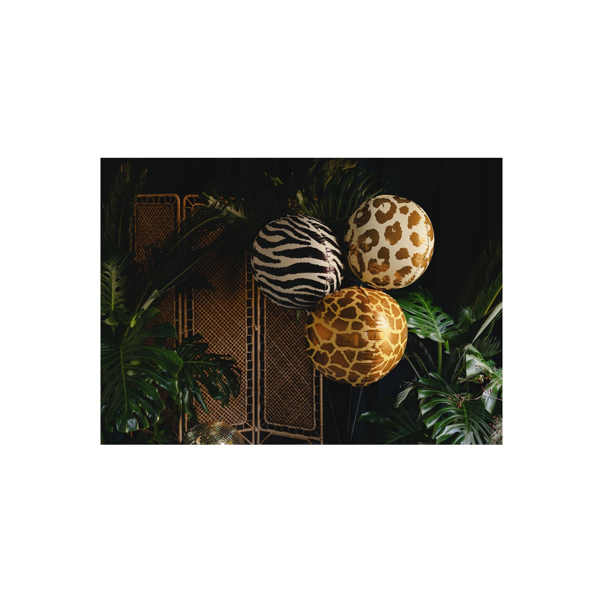 Foil balloon Cheetah Spots Ball, 75 cm, mix Foil balloon Cheetah Spots Ball, 75 cm, mix