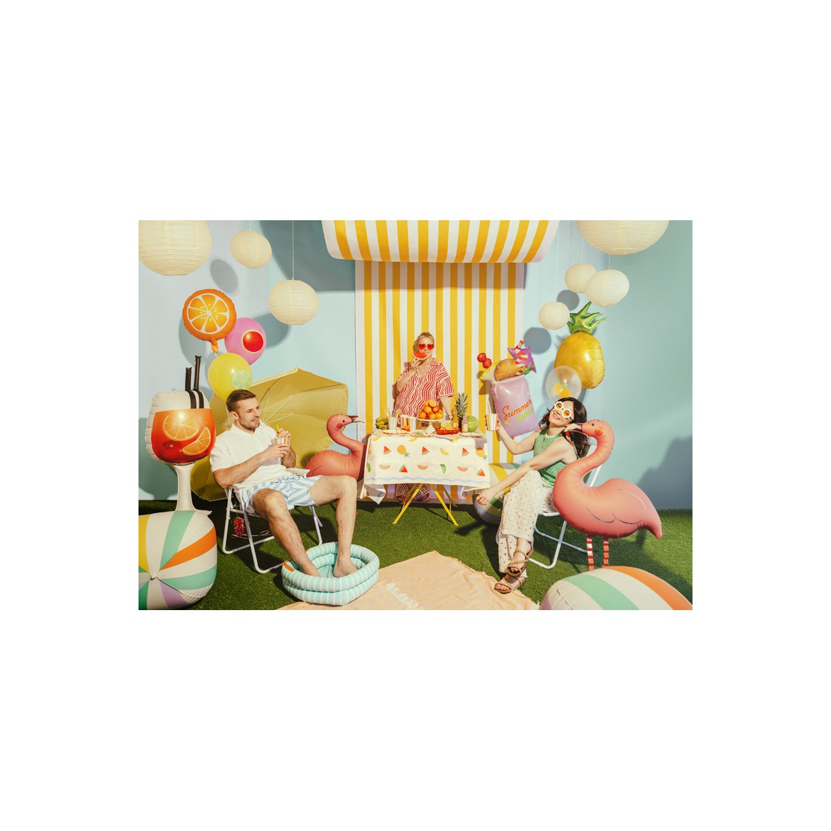 Foil balloon Orange, 35 cm, orange Foil balloon Orange, 35 cm, orange
