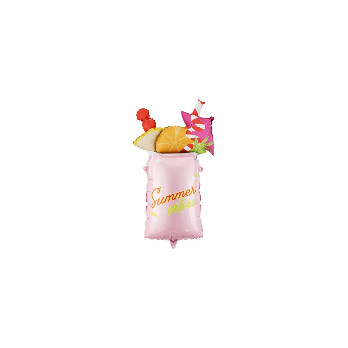 Foil balloon Cocktail, 47x79 cm, pink Foil balloon Cocktail, 47x79 cm, pink
