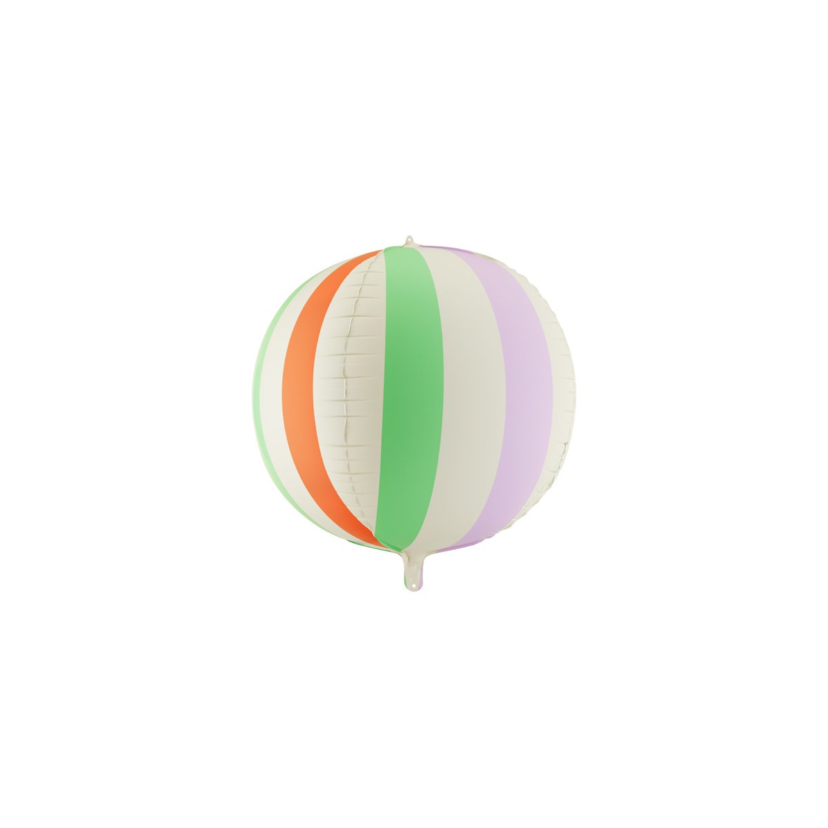 Foil balloon Striped Ball, 75 cm, mix Foil balloon Striped Ball, 75 cm, mix