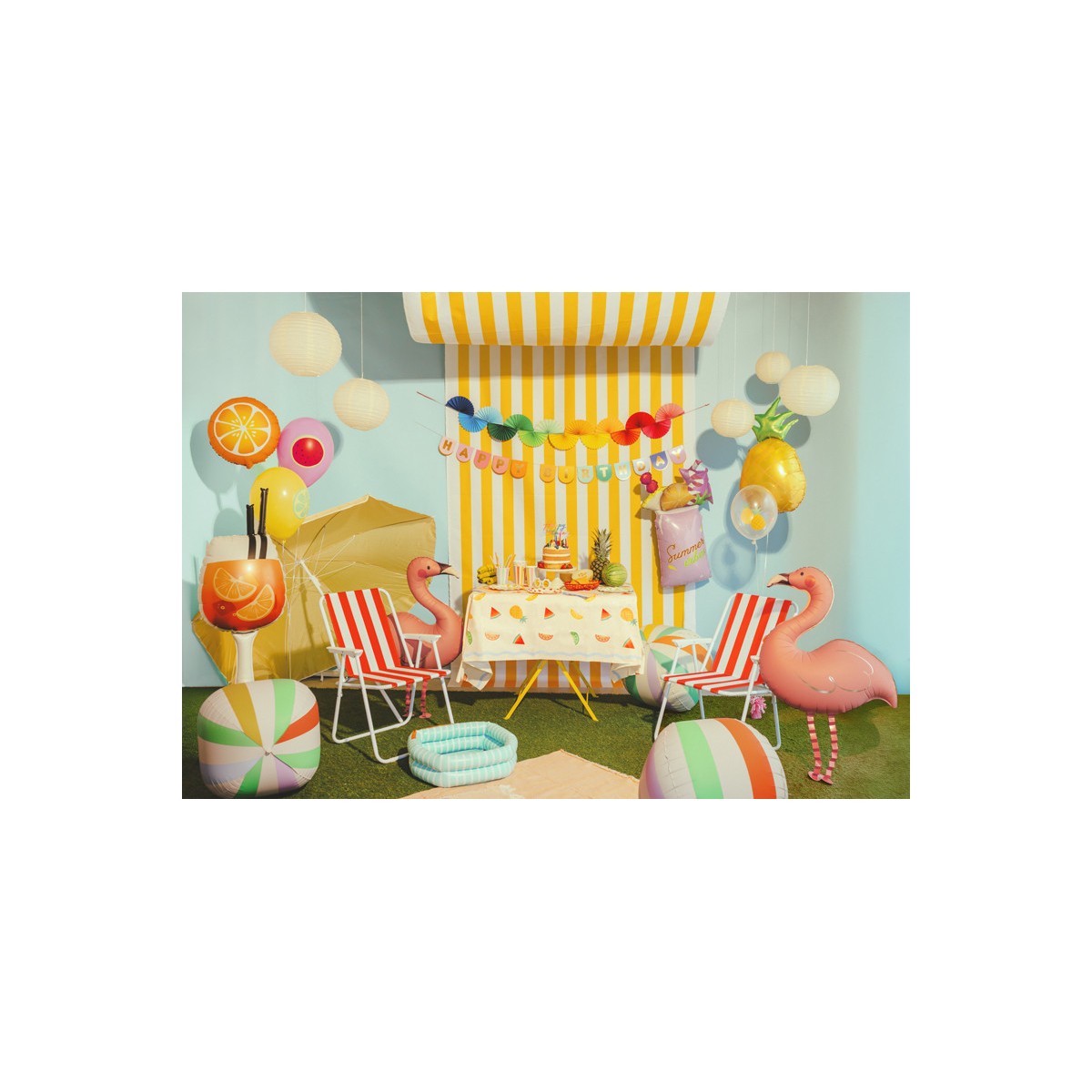 Foil balloon Drink, 34x100 cm, mix Foil balloon Drink, 34x100 cm, mix