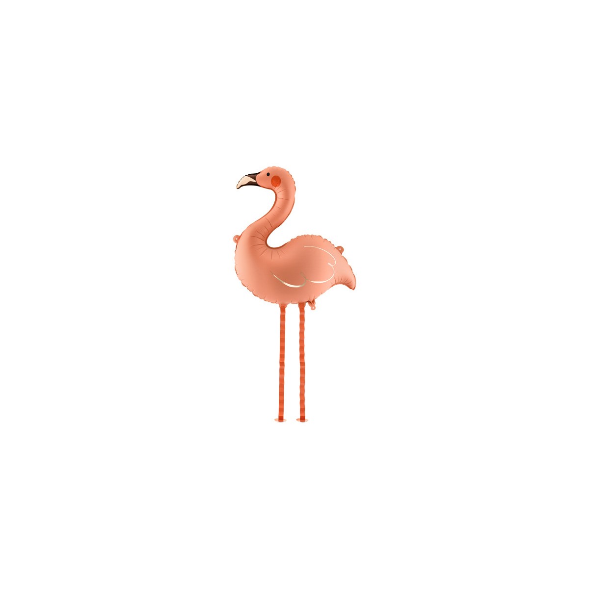 Foil balloon Flamingo, 65x67 cm, coral Foil balloon Flamingo, 65x67 cm, coral