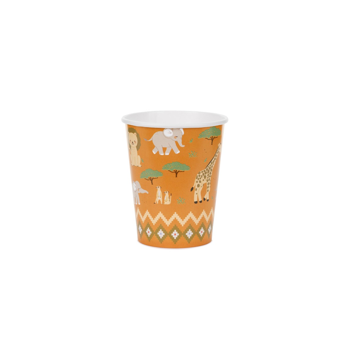 Cups Safari, 220 ml, mix (1 pkt / 6 pc.) Cups Safari, 220 ml, mix (1 pkt / 6 pc.)
