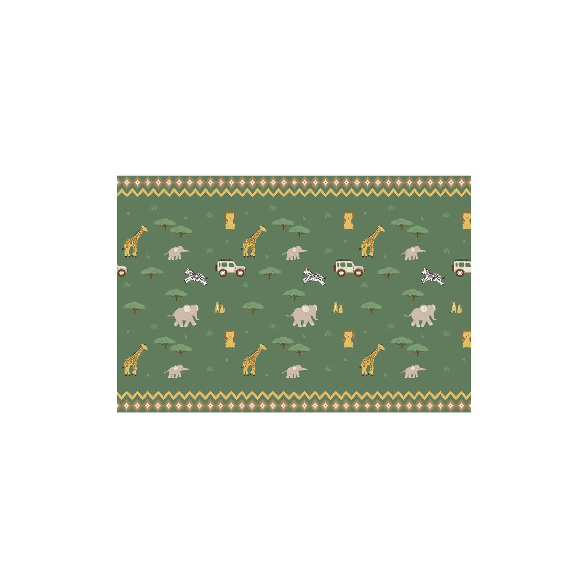 Tablecloth Safari, 180x120 cm, mix Tablecloth Safari, 180x120 cm, mix