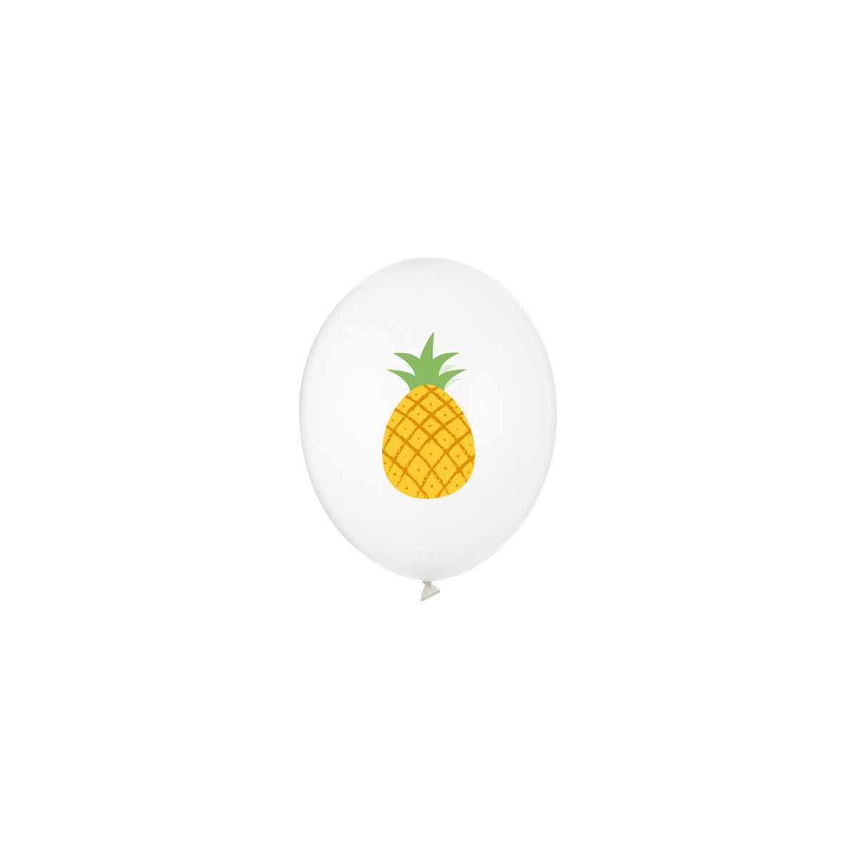 Balloons 30 cm, Pineapple, Crystal Clear (1 pkt / 50 pc.) Balloons 30 cm, Pineapple, Crystal Clear (1 pkt / 50 pc.)