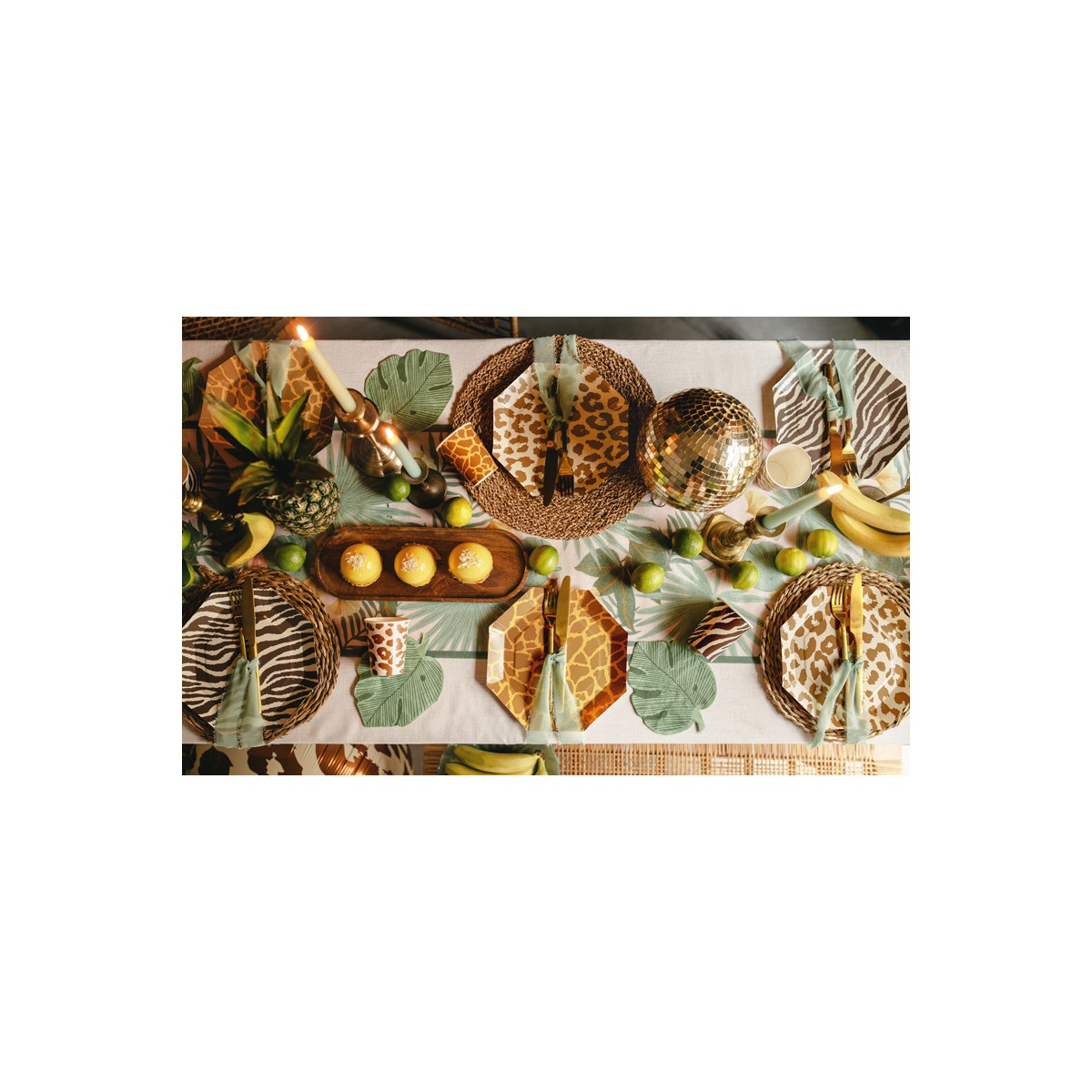 Napkins Monstera leaf, 29.1x36 cm, green (1 pkt / 12 pc.) Napkins Monstera leaf, 29.1x36 cm, green (1 pkt / 12 pc.)