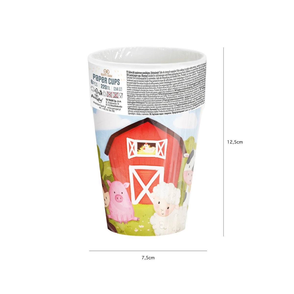 8 st Pappersmuggar Space UFO & Rymdskepp 220 ml 8 st Pappersmuggar Space UFO & Rymdskepp 220 ml