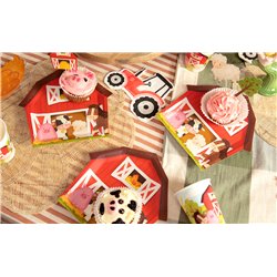 6 st Papptallrikar Racerhjul flerfärgade 23x13 cm 6 st Papptallrikar Racerhjul flerfärgade 23x13 cm