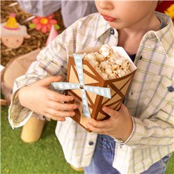 6 st Popcornbägare Racerbilstema blandade färger 550 ml 6 st Popcornbägare Racerbilstema blandade färger 550 ml