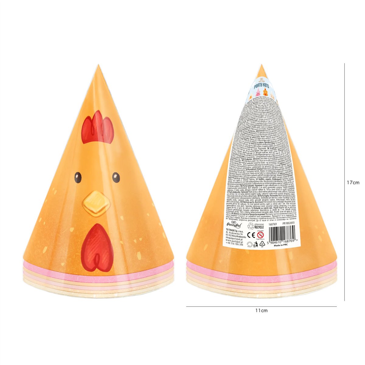 6 st Partyhattar Racingtema blandade färger 16 cm 6 st Partyhattar Racingtema blandade färger 16 cm