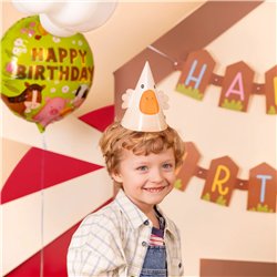 6 st Partyhattar Racingtema blandade färger 16 cm 6 st Partyhattar Racingtema blandade färger 16 cm