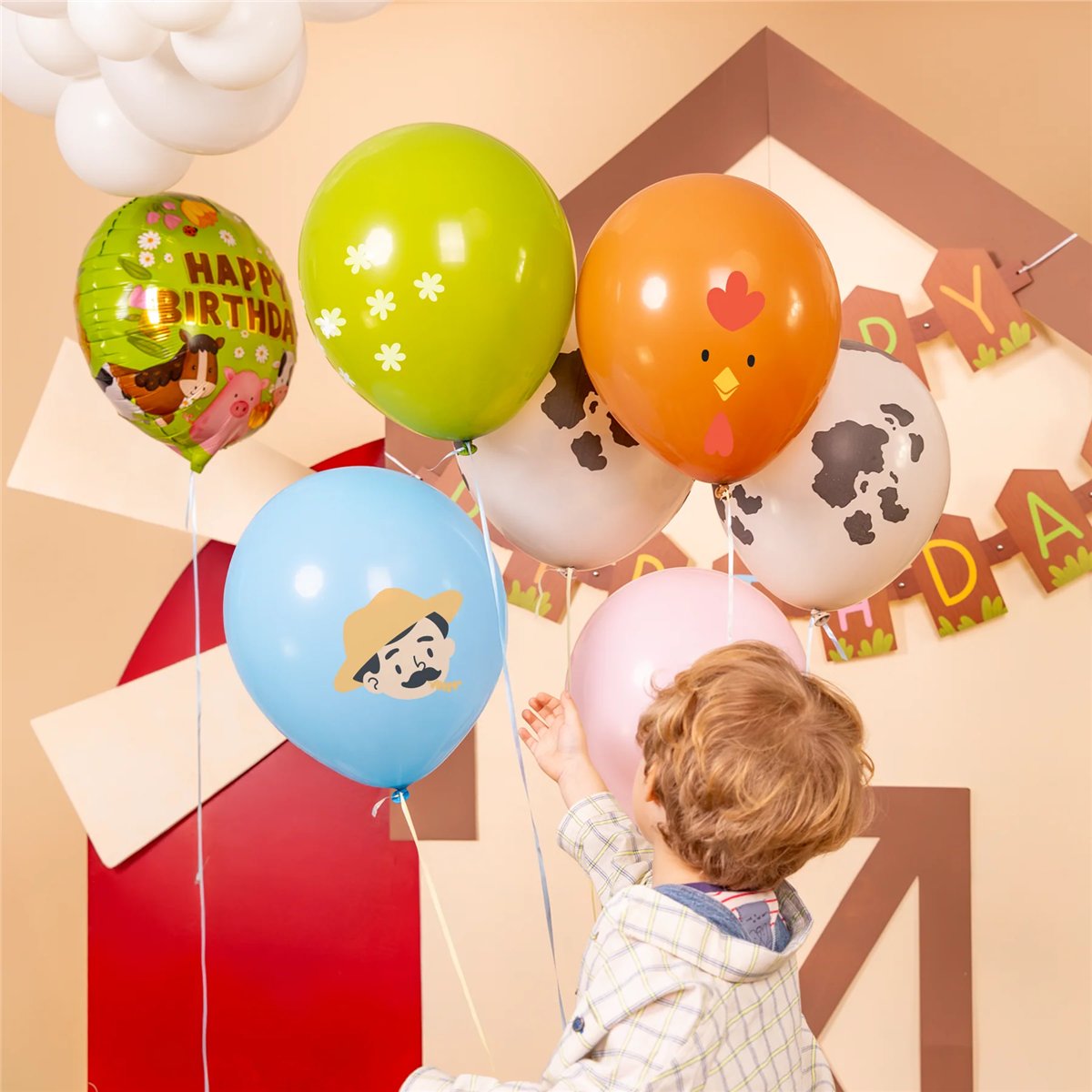 7 st Ballongmix Racerbil folie & latex 30/45 cm 7 st Ballongmix Racerbil folie & latex 30/45 cm
