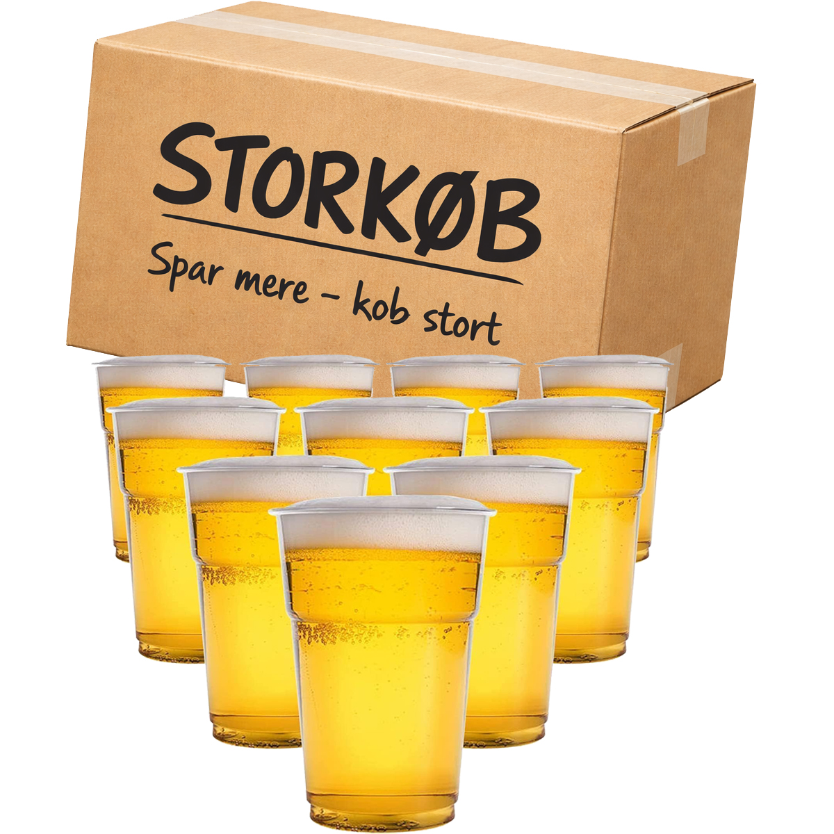 50 st Återanvändbara Plastmuggar klar 30 cl PP 50 st Återanvändbara Plastmuggar klar 30 cl PP