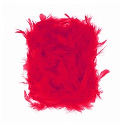 Fjäderboa Grön 190 cm – naturliga fjädrar och dun Fjäderboa Grön 190 cm – naturliga fjädrar och dun
