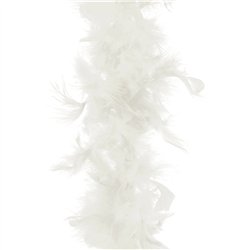 Fjäderboa Grön 190 cm – naturliga fjädrar och dun
