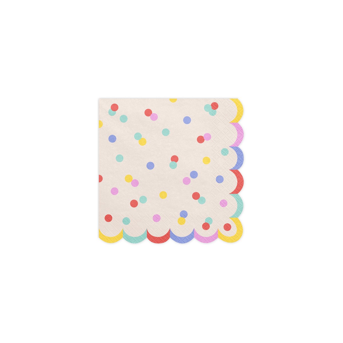 Napkins Confetti, 33x33 cm, mix (1 pkt / 20 pc.) Napkins Confetti, 33x33 cm, mix (1 pkt / 20 pc.)