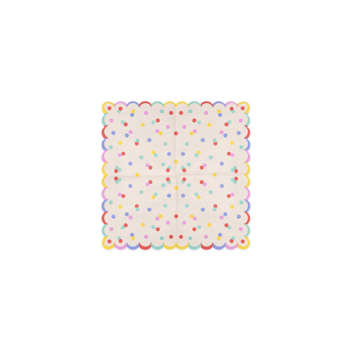 Napkins Confetti, 33x33 cm, mix (1 pkt / 20 pc.) Napkins Confetti, 33x33 cm, mix (1 pkt / 20 pc.)